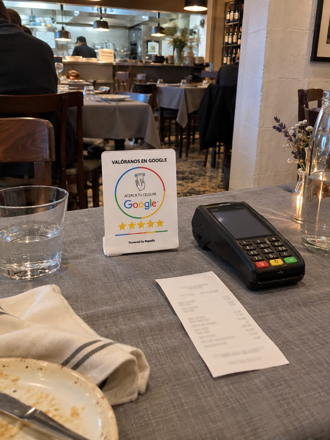 Customer photo review of Placa NFC - Google Reviews