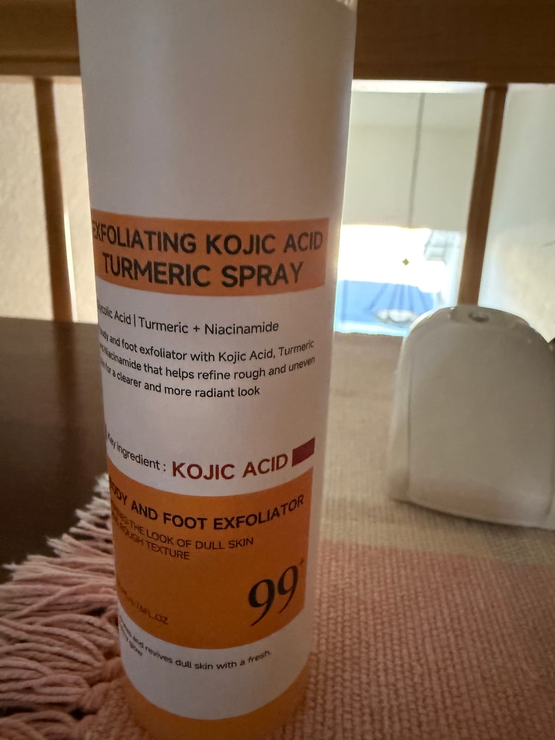 Customer photo review of Zentra - Korean Kojic Acid Peel Shot