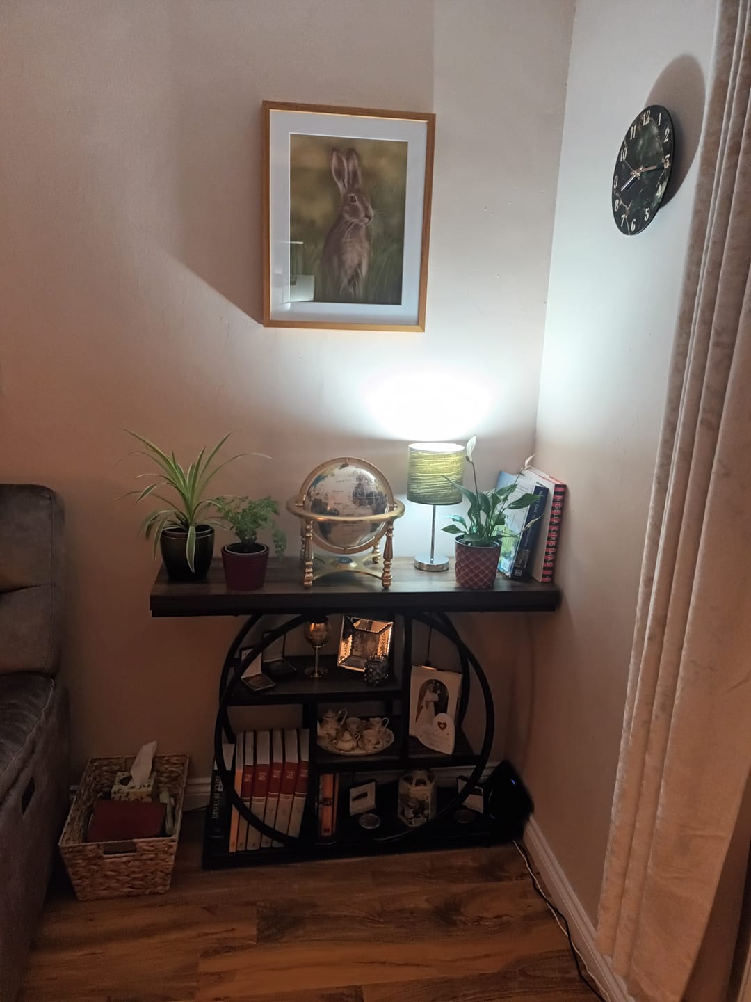 Customer photo review of Hare In The Grass Framed Art Print