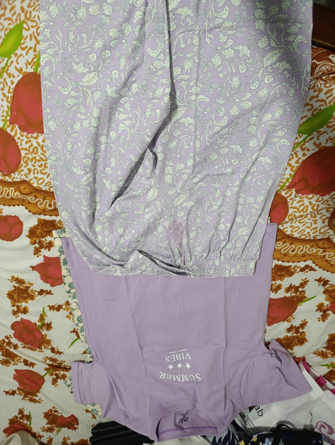 Customer photo review of Summer Vibes pyjama Set