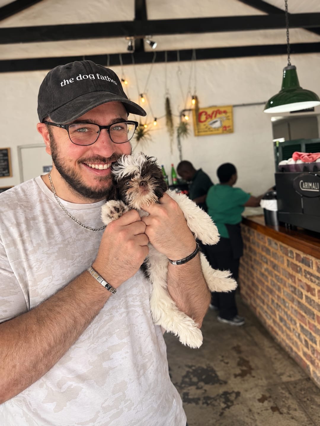 Customer photo review of "The Dog Father" Cap