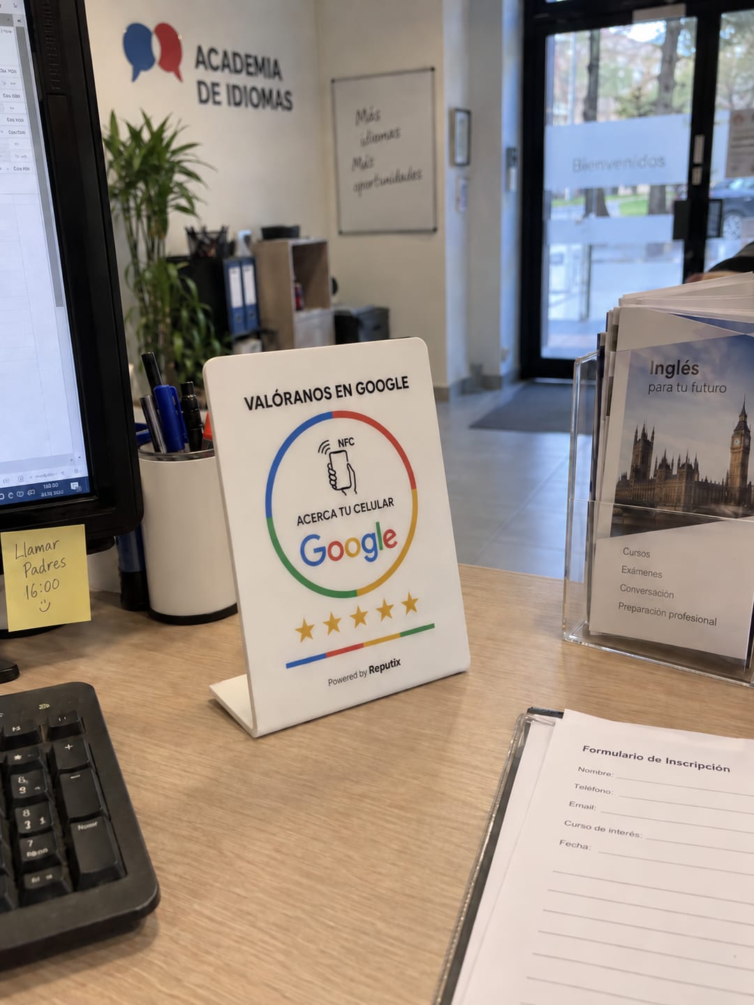 Customer photo review of Placa NFC - Google Reviews