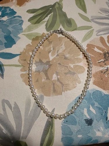 Customer photo review of Collier de perles