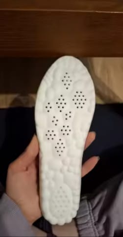 Customer photo review of Plantillas Ortopédicas de Gel Biomecánico