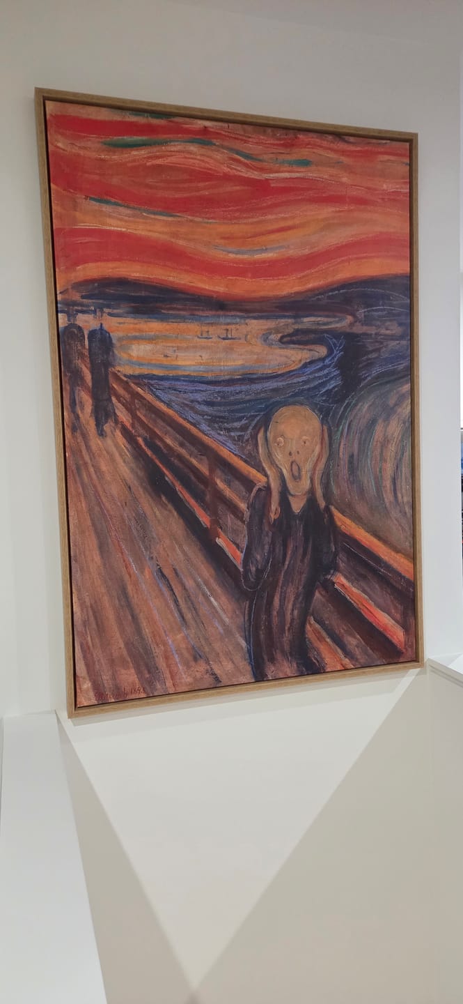 Customer photo review of The Scream by Edvard Munch