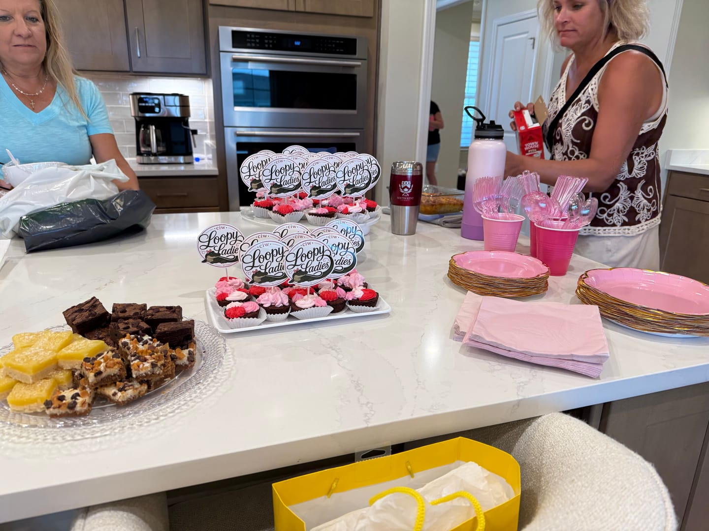 Customer photo review of Custom Photo Face Cupcake Toppers