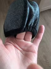 Customer photo review of Pawtiva | Capucha calmante para perros