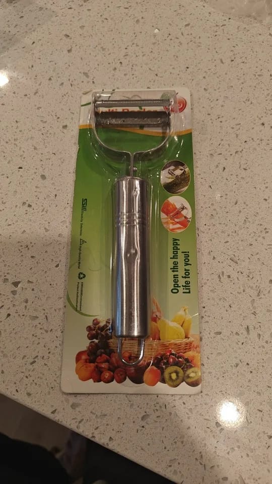 Customer photo review of Sharp Blade Vegetable Slicer
