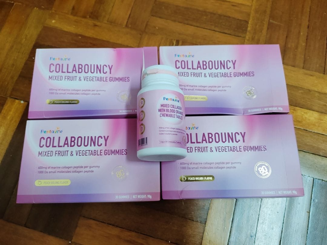 Customer photo review of Collabouncy Mixed Fruit & Vegetable Gummies