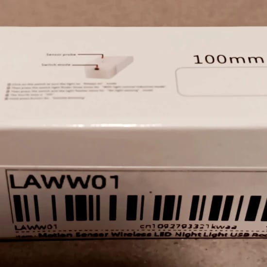 Customer photo review of SenseBar LED Night Light