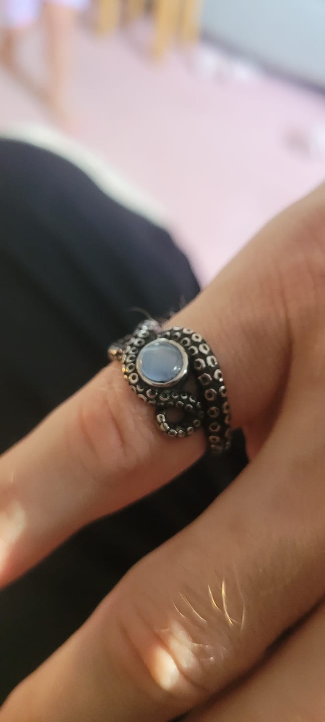 Customer photo review of OCEAN BLUE.