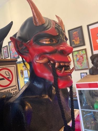 Customer photo review of The Hannya Mask (Blank Edition)
