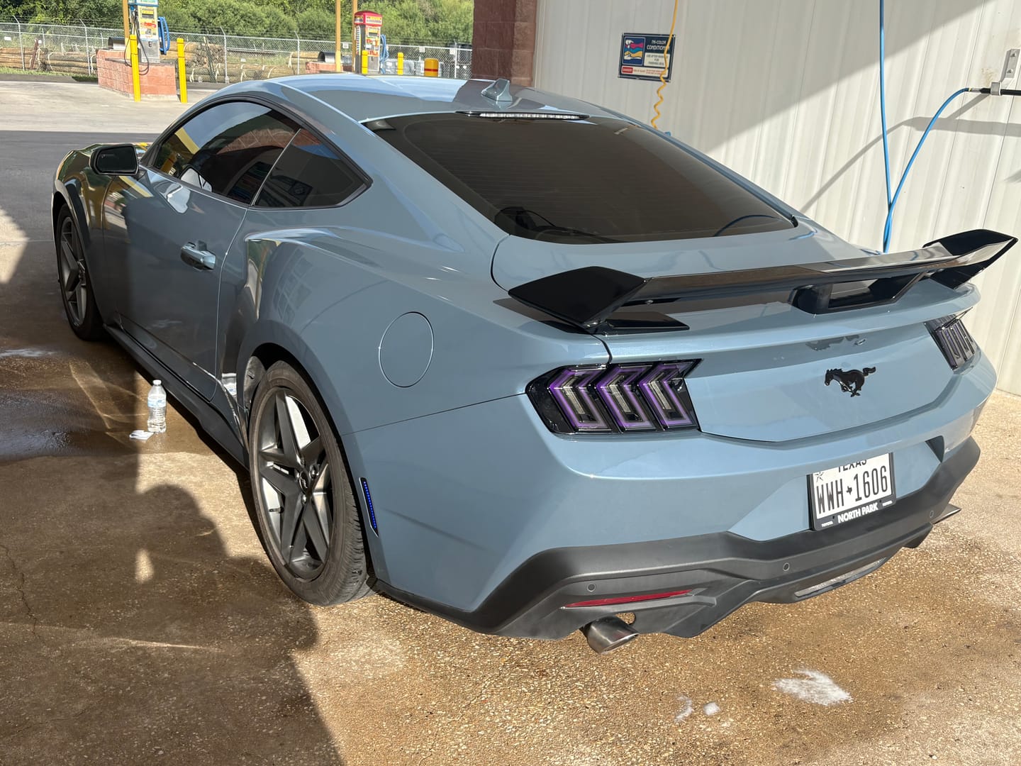 Customer photo review of 2024-2026 Mustang S650 Heritage-X™ RGB Taillights Amber Turn Signal Sequential w/ Animation