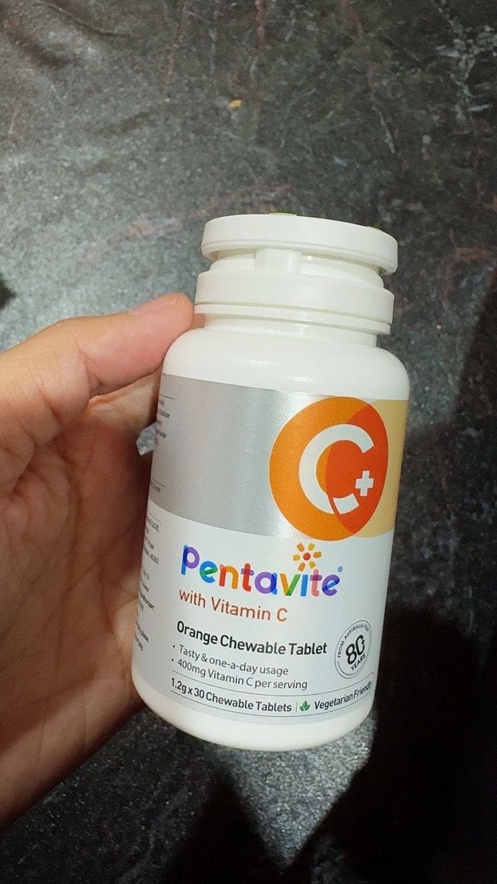 Customer photo review of Vitamin C Orange Chewable Tablet