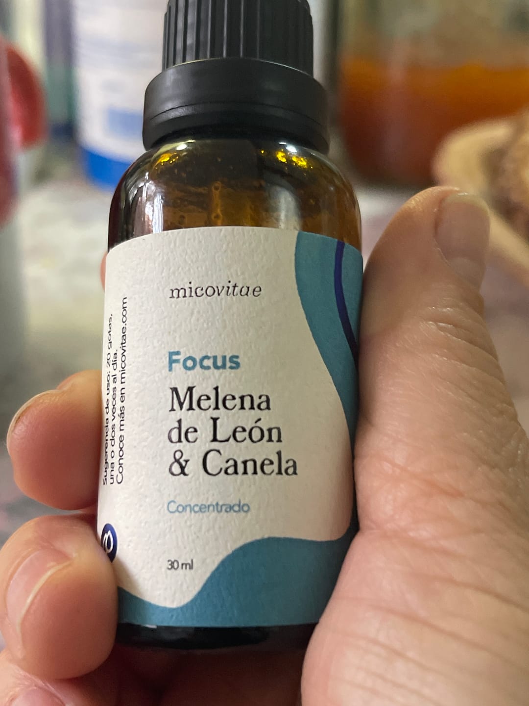 Customer photo review of Focus | Extracto de Melena de León