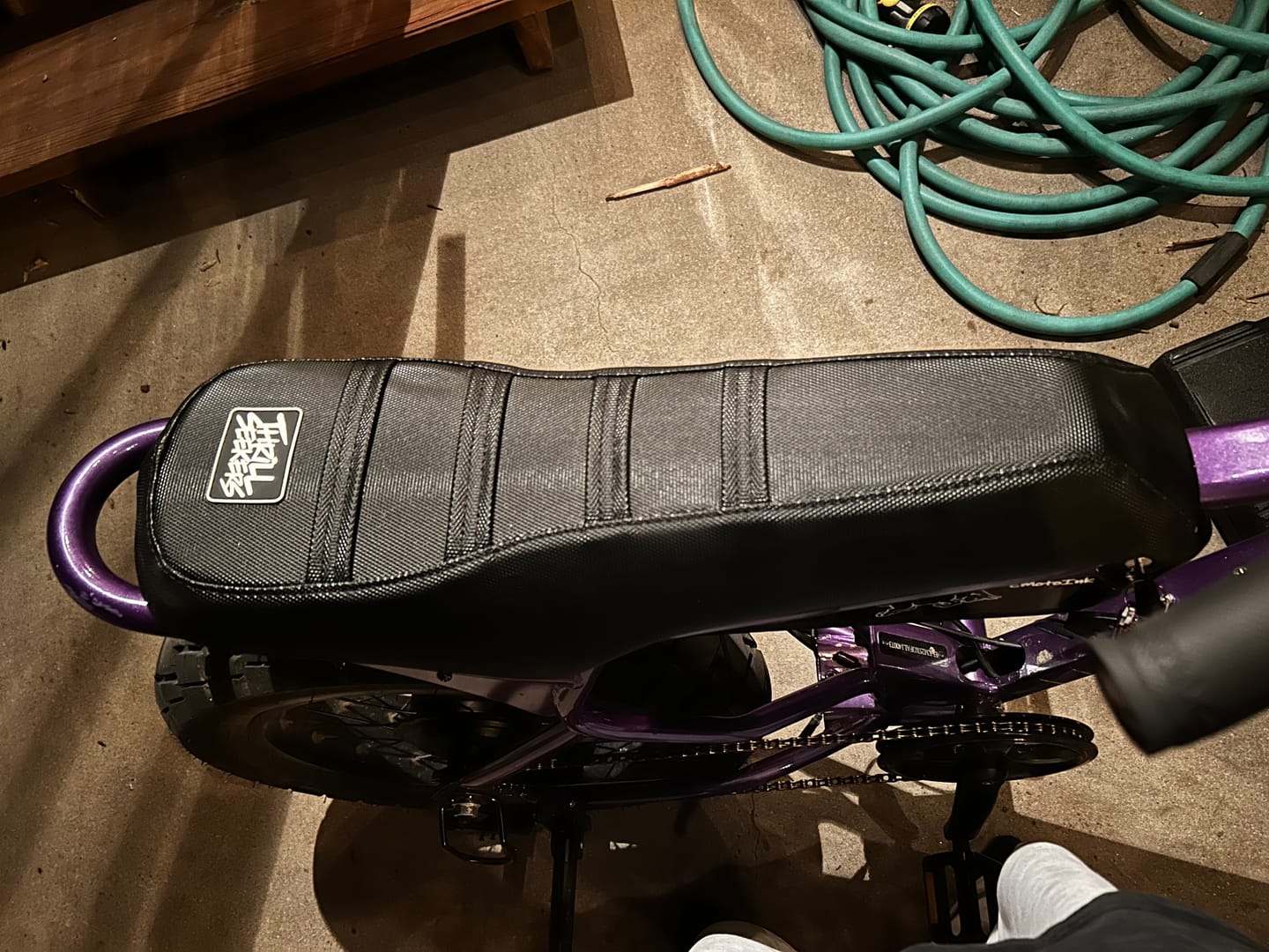 Customer photo review of Custom Seat Cover: Macfox X7