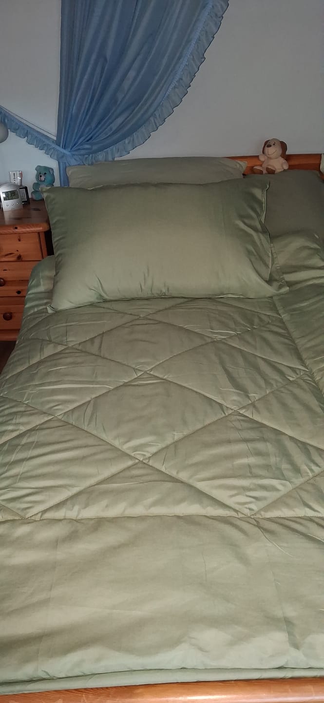 Customer photo review of EasySleep® Decke – Die schnelltrocknende 2-in-1 Bettdecke, die Bettwäsche überflüssig macht.