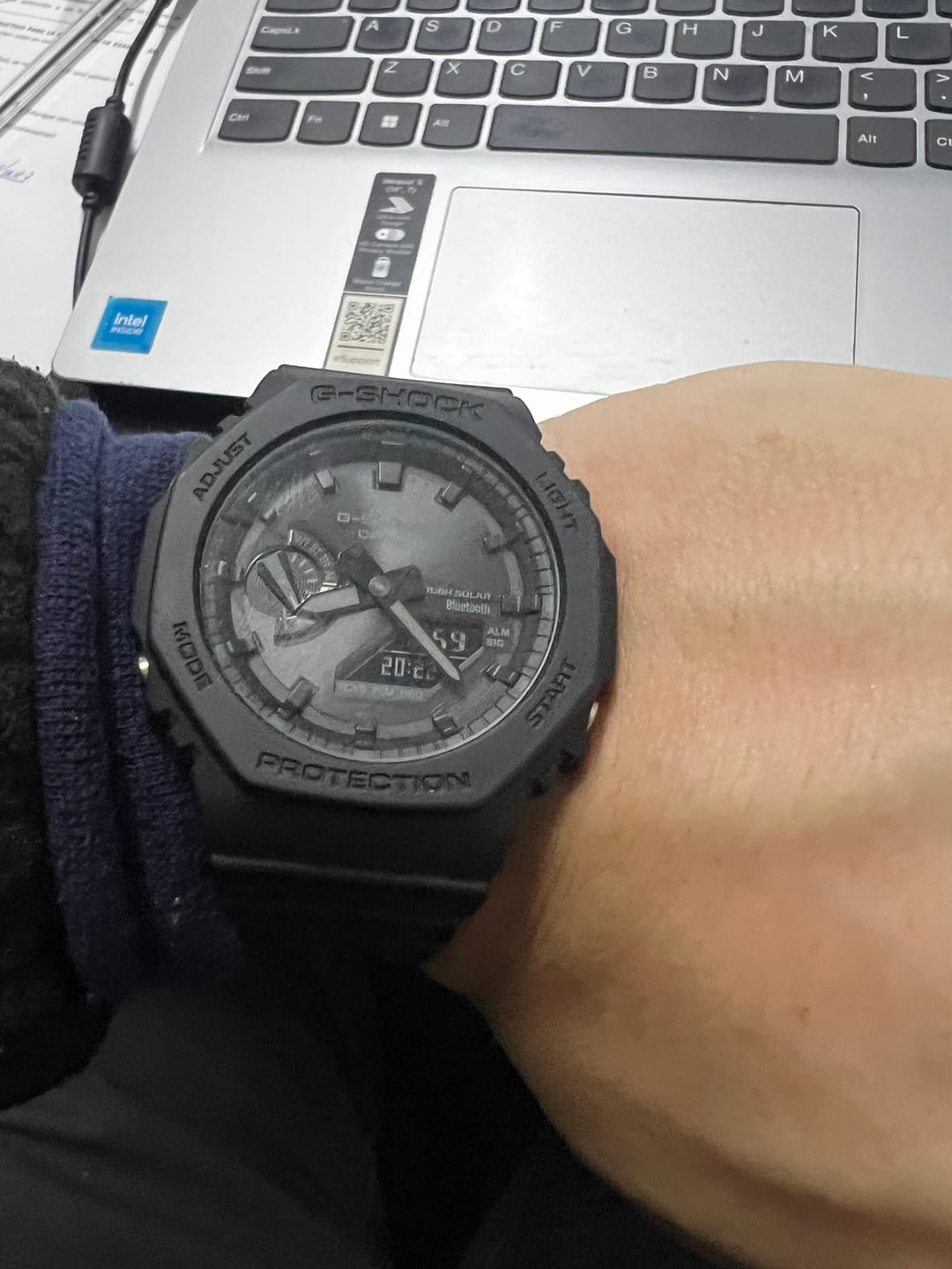 Customer photo review of Reloj Casio G-Shock Tough Solar "Casioak" GA-B2100-1A1 Bluetooth