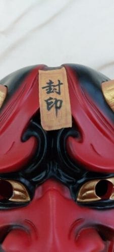 Customer photo review of The Hannya Mask (Blank Edition)