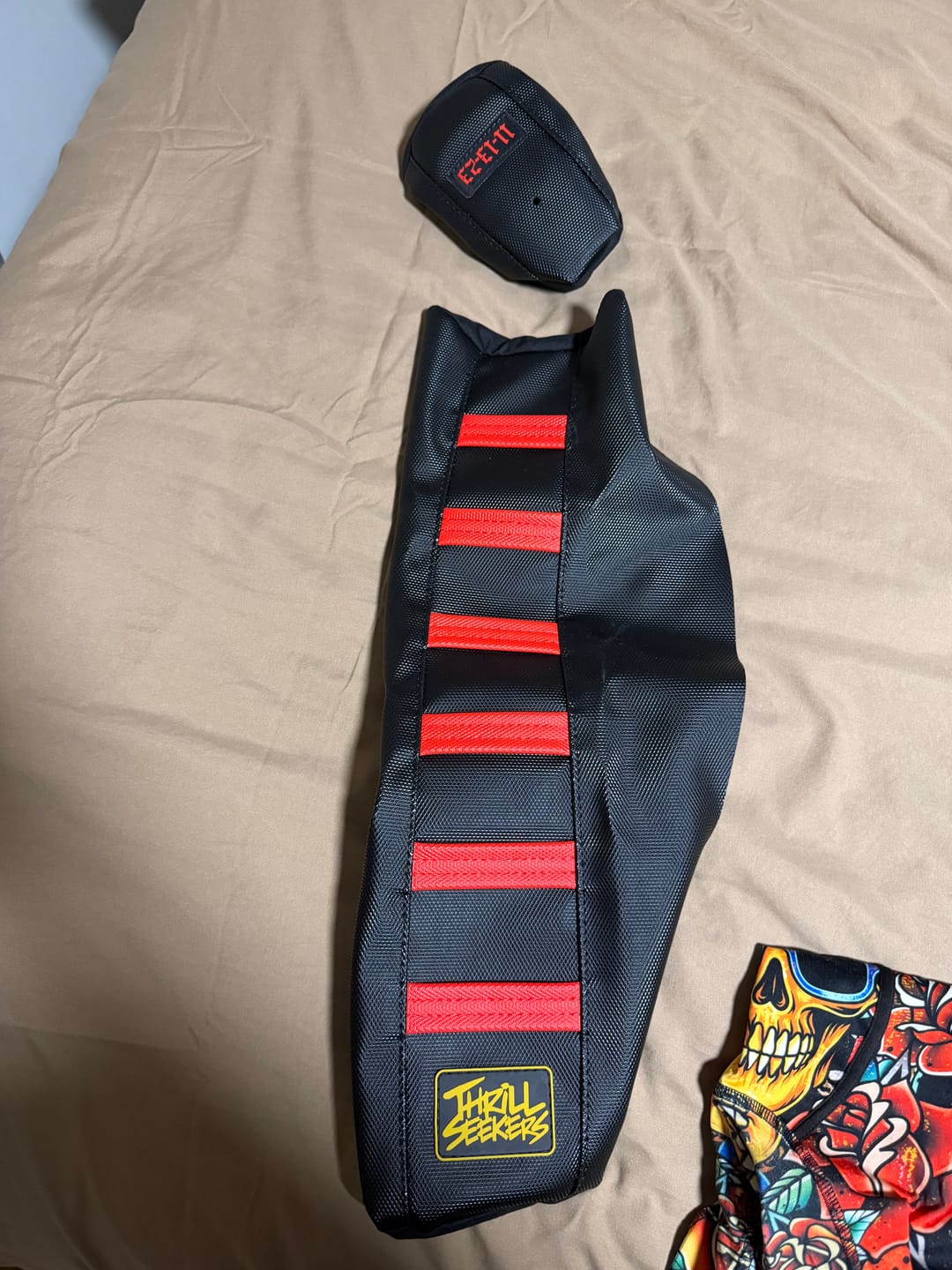 Customer photo review of Custom Seat Cover: 2026 Yamaha YZ450F