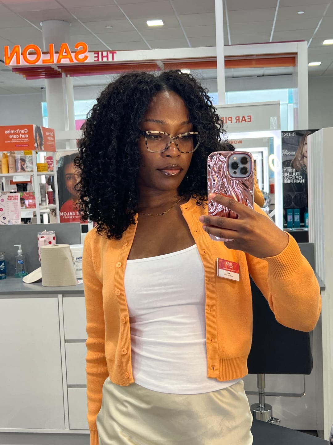 Customer photo review of Cambodia Virgin Hair Water Deep Wave Weft Bundles Human Hair