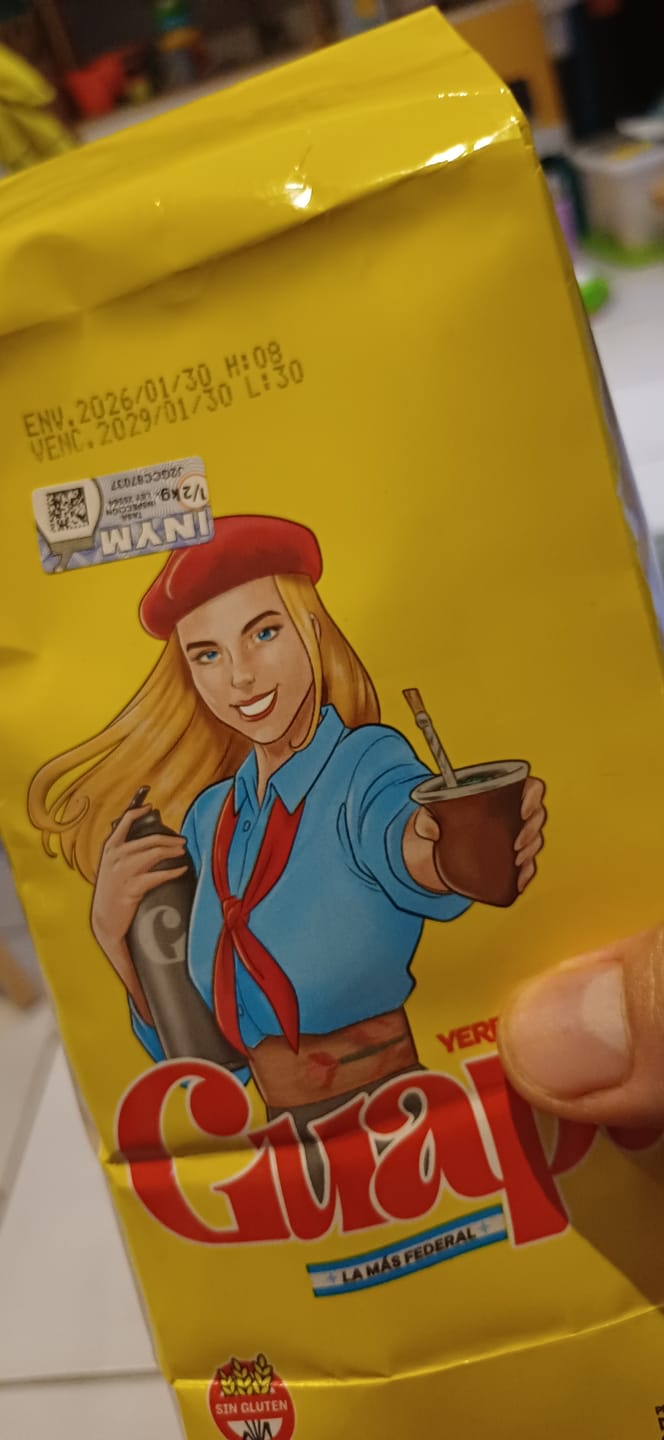 Customer photo review of Guapa Tradicional – Yerba Maté d’Argentine 500g