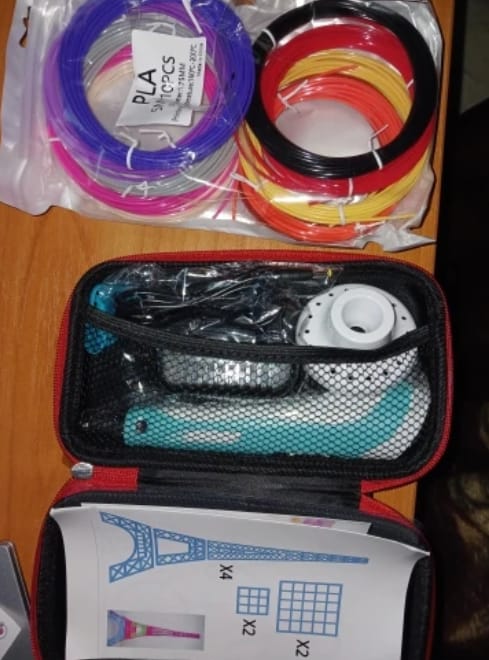 Customer photo review of Bolígrafo 3D