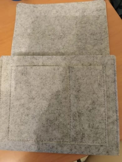 Customer photo review of ArmrestPocket Storage Bag