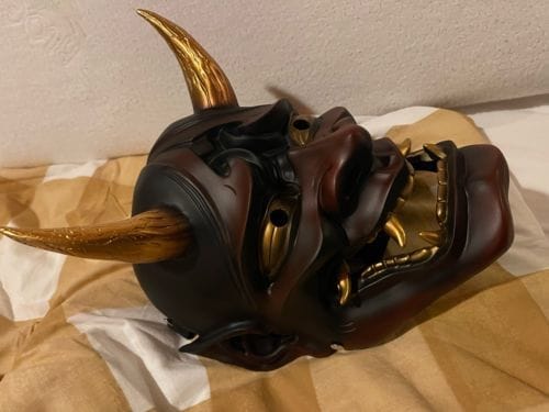 Customer photo review of The Hannya Mask (Blank Edition)