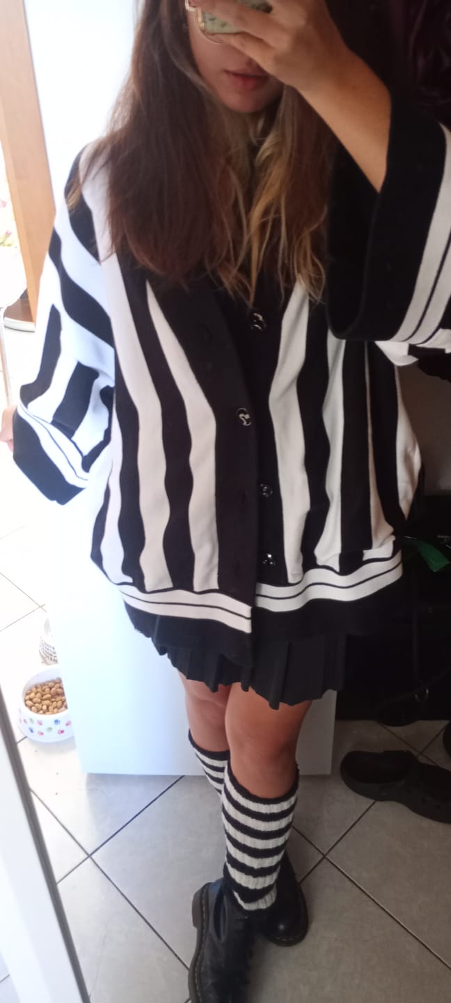 Customer photo review of Serpent Cardigan Preorder
