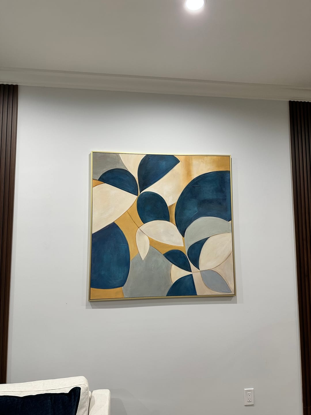 Customer photo review of Abstract Wall Art # AB654