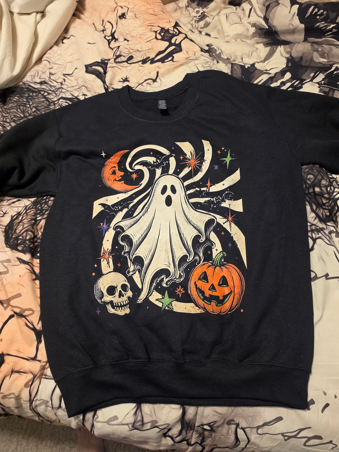 Customer photo review of October Spirits Sweatshirt