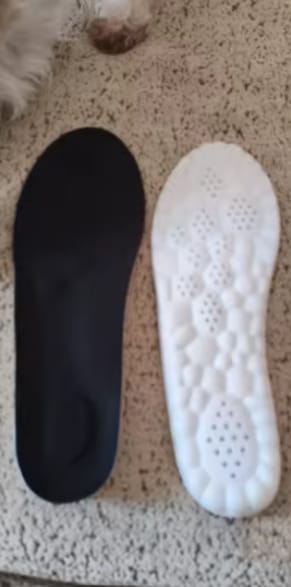 Customer photo review of Plantillas Ortopédicas de Gel Biomecánico