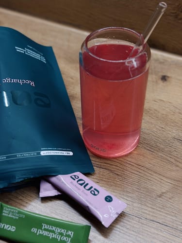 Customer photo review of Stiklinė Recharge + šiaudelis