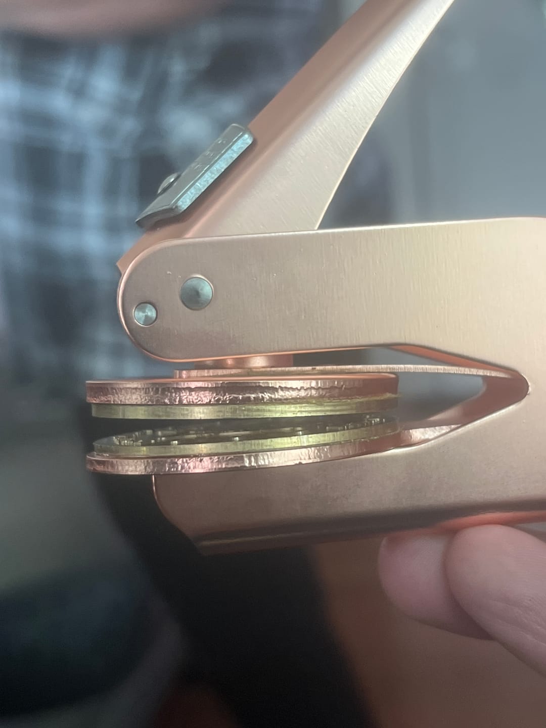 Customer photo review of Custom Embosser