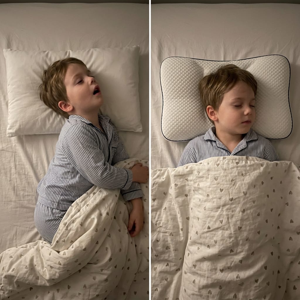 Customer photo review of Das Norivio Kinderhaltungskissen