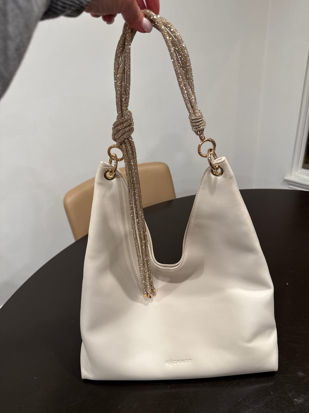Customer photo review of ORI Hobo Bag - Off White