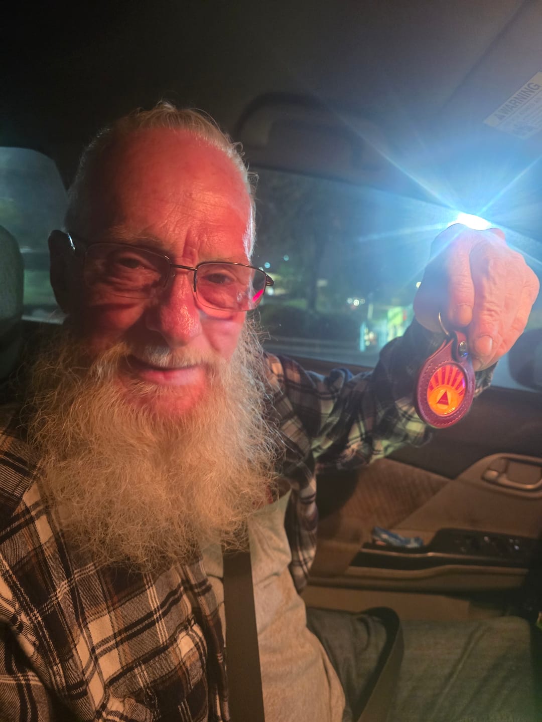 Customer photo review of Stood in the Sunlight 26 Year Specialty AA Recovery Medallion - Tri-Plated Twenty-Six Year Chip/Coin