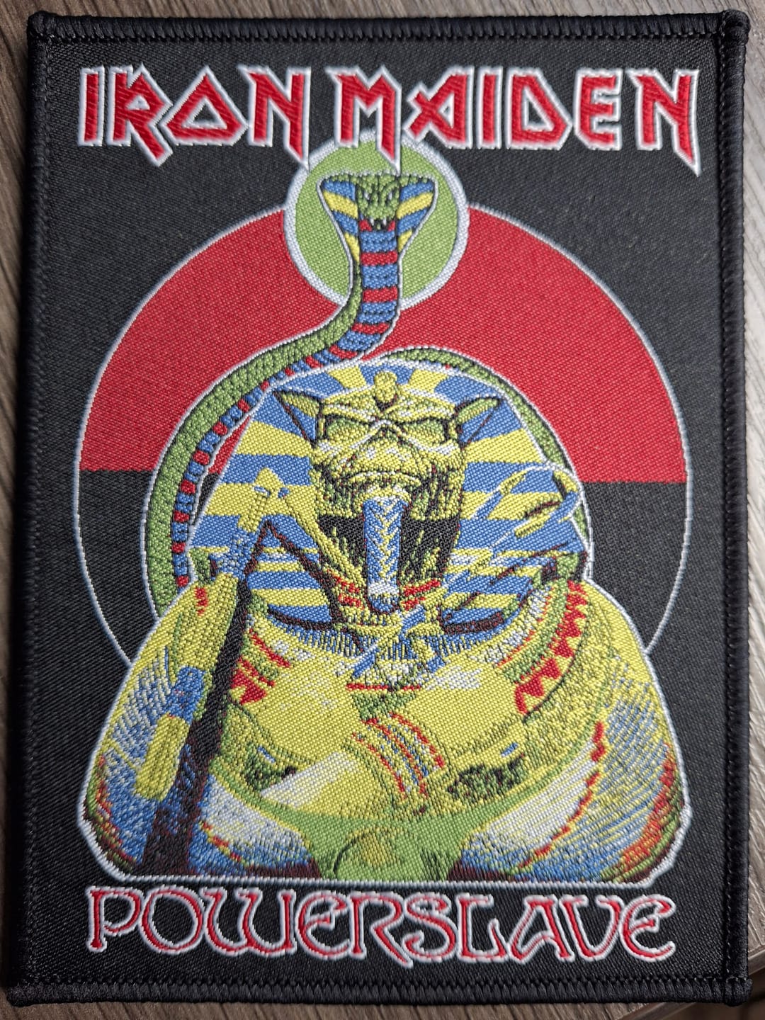 Customer photo review of Iron Maiden - Back In The Village - Patch