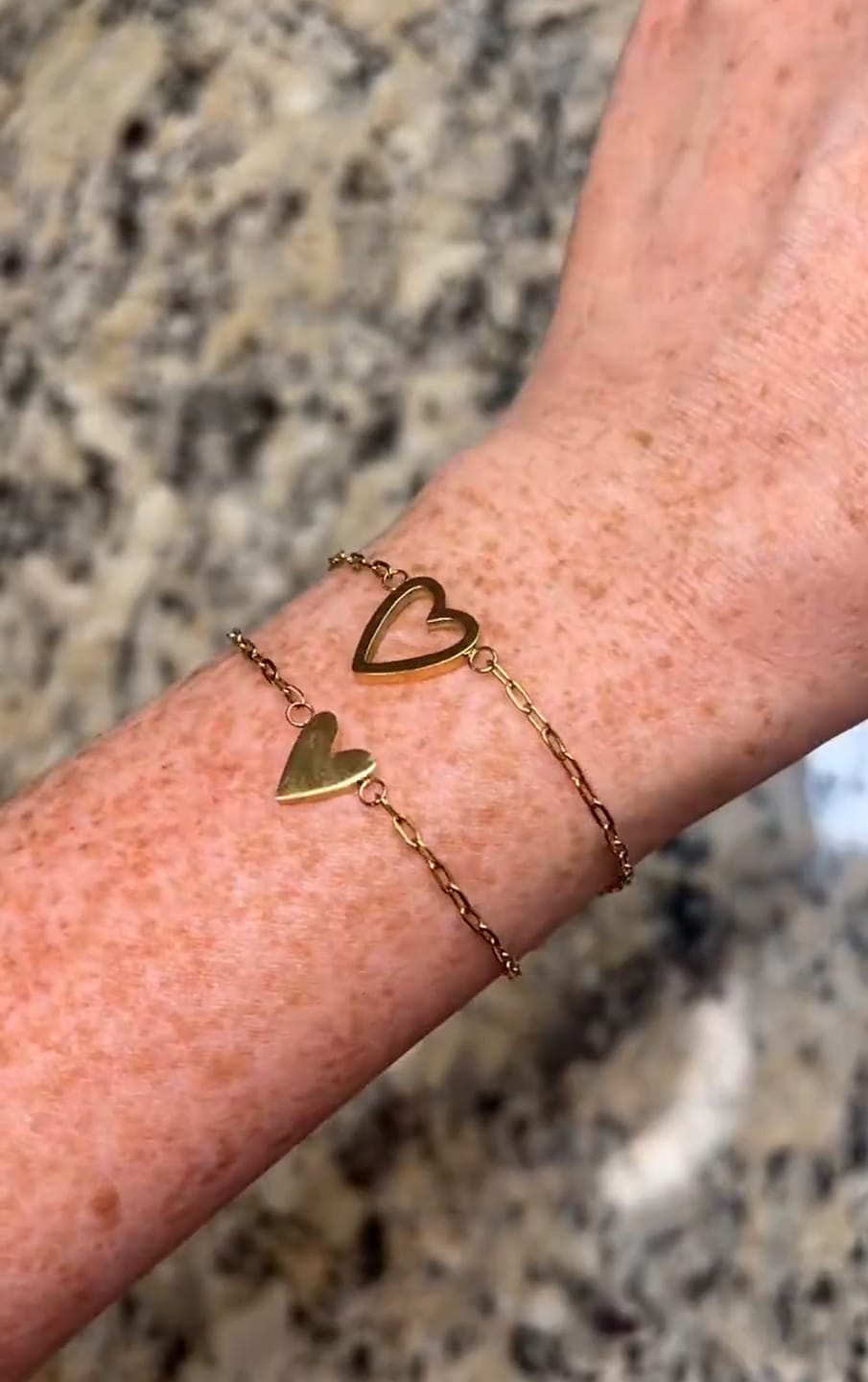 Customer photo review of Matching Hearts