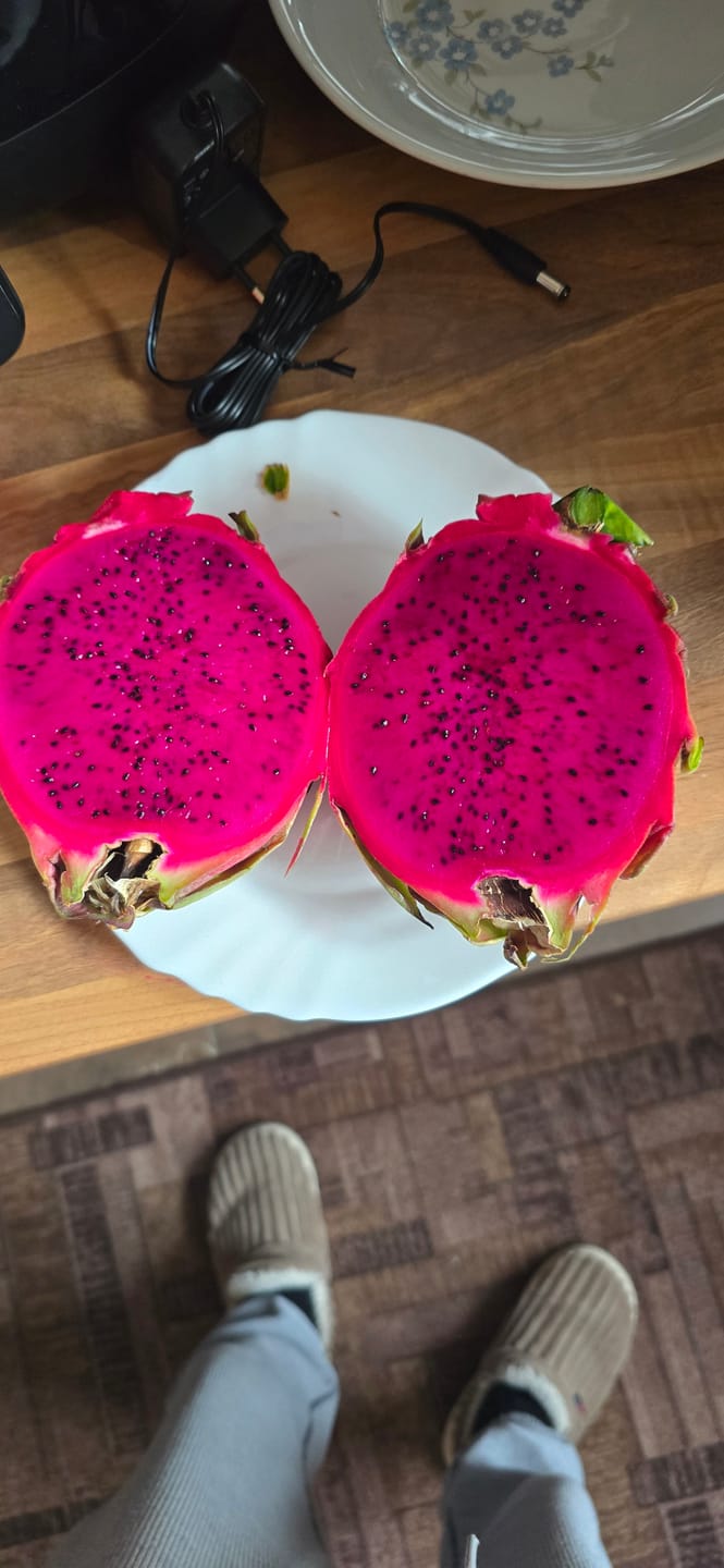Customer photo review of Drachenfrucht rot Bio von Julian