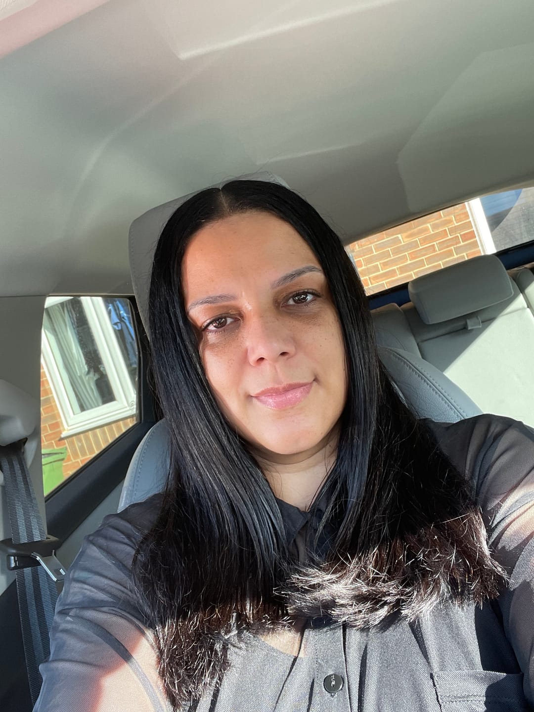 Customer photo review of At-home keratin treatment + Shampoo & conditioner bundle