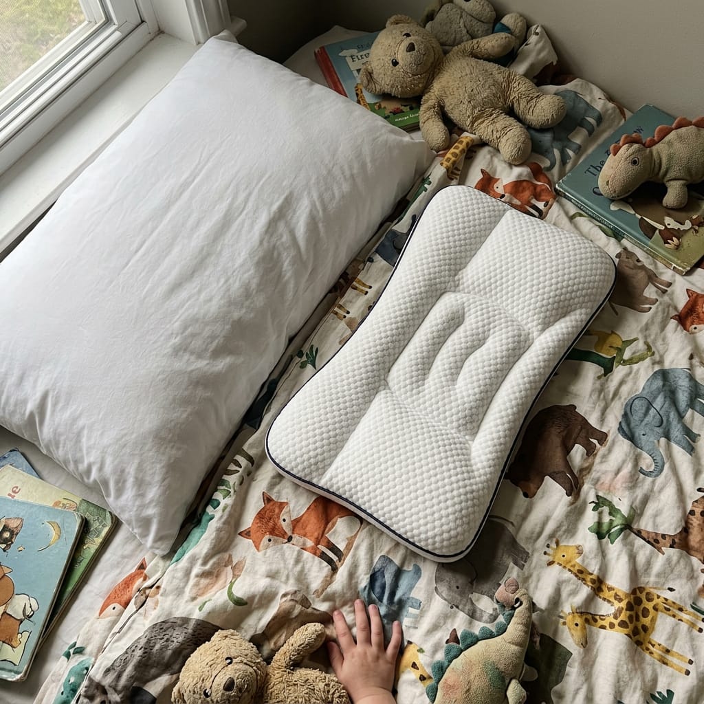 Customer photo review of Das Norivio Kinderhaltungskissen