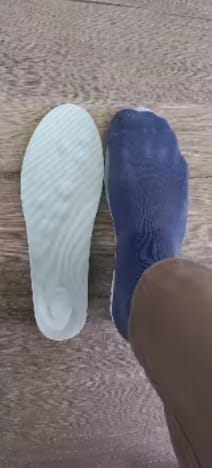 Customer photo review of Plantillas Ortopédicas de Gel Biomecánico