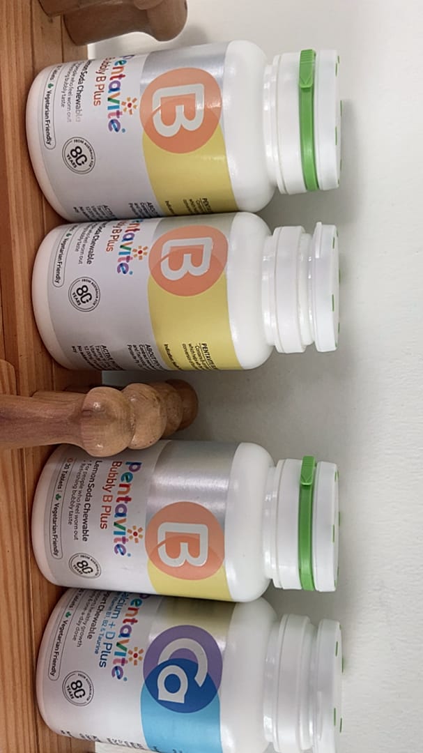 Customer photo review of Calcium, Vitamin B1, B2, Vitamin D3 & Taurine Milk Chewable Tablet