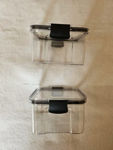 Customer photo review of FreshSeal Storage Jars
