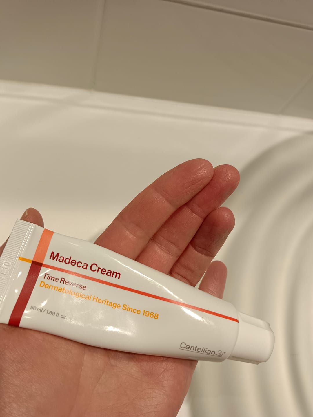 Customer photo review of Madeca Cream Time Reverse 50ml