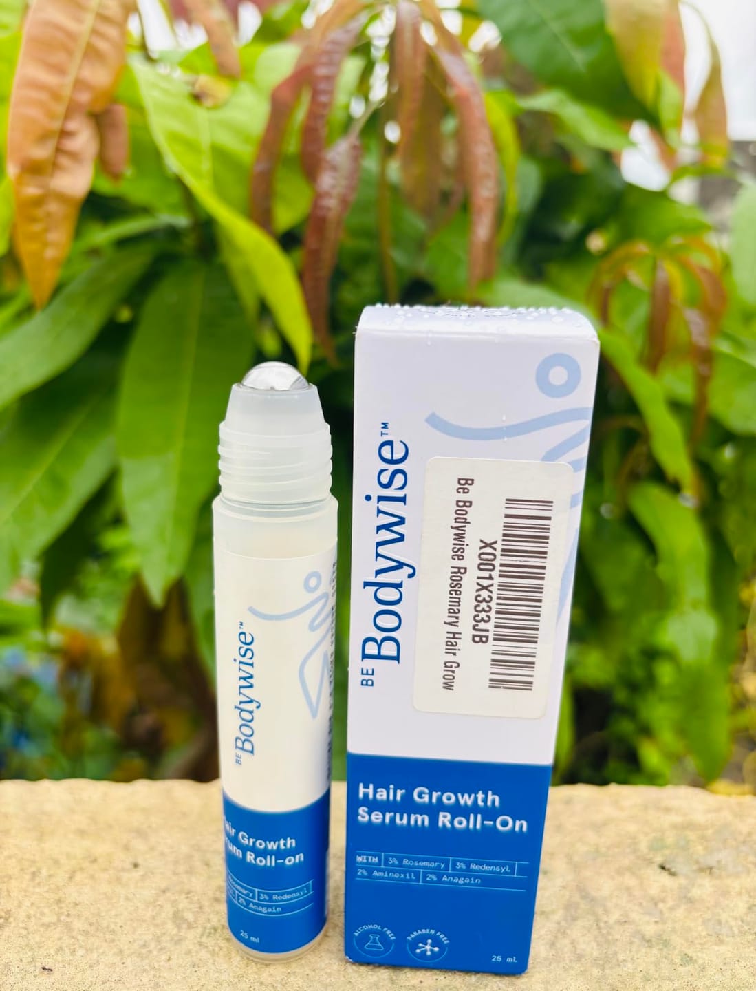 Customer photo review of Bodywise Hair Growing Serum