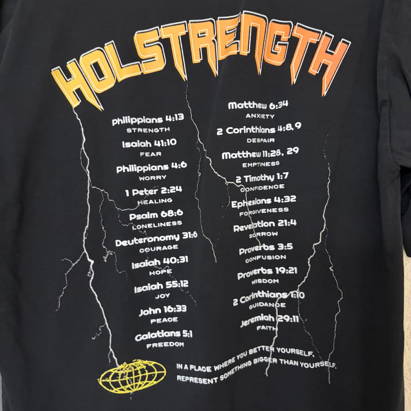 Customer photo review of Sovereign Performance Tee