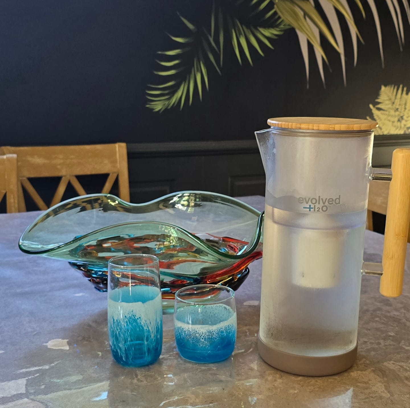 Customer photo review of Evolved H2O™ 3.5L Glass Water filter Jug